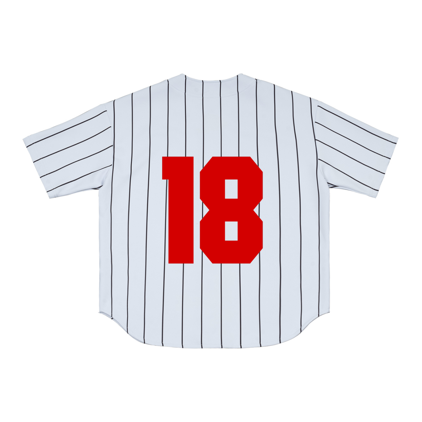 MS Baseball Jersey White