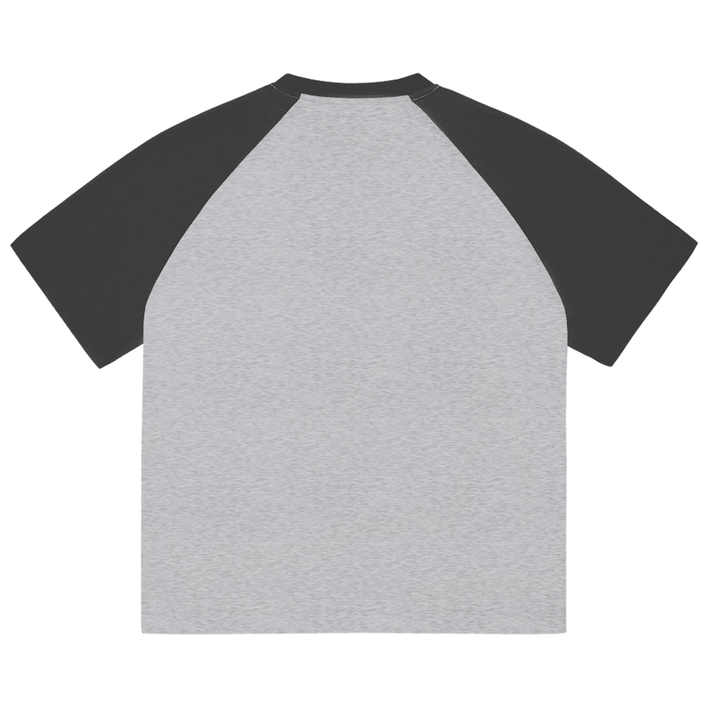 Blaze dark grey two tone tee