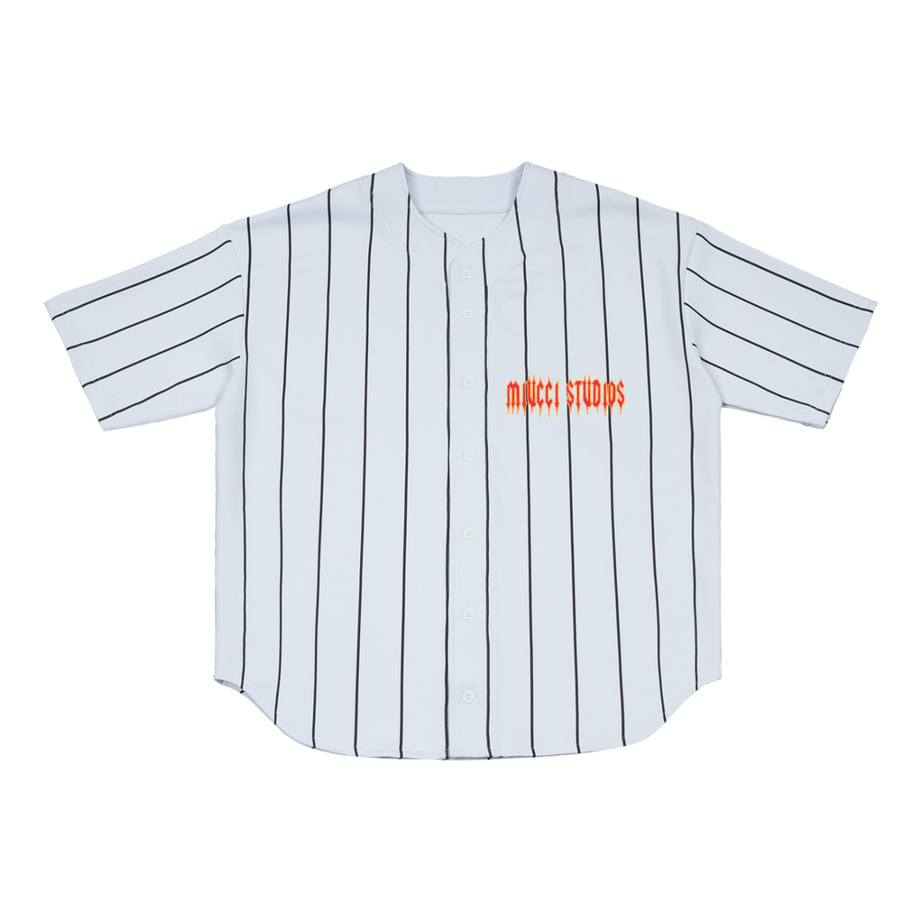 MS Baseball Jersey White