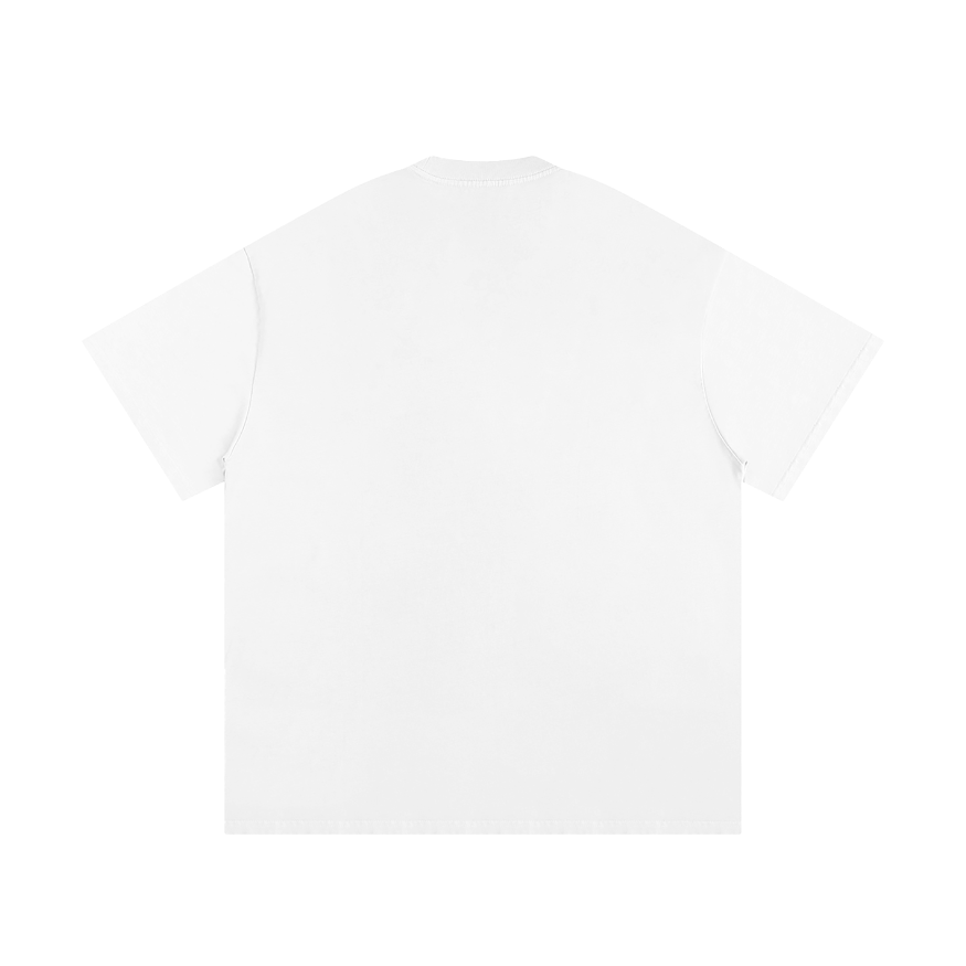 Monkey white tee