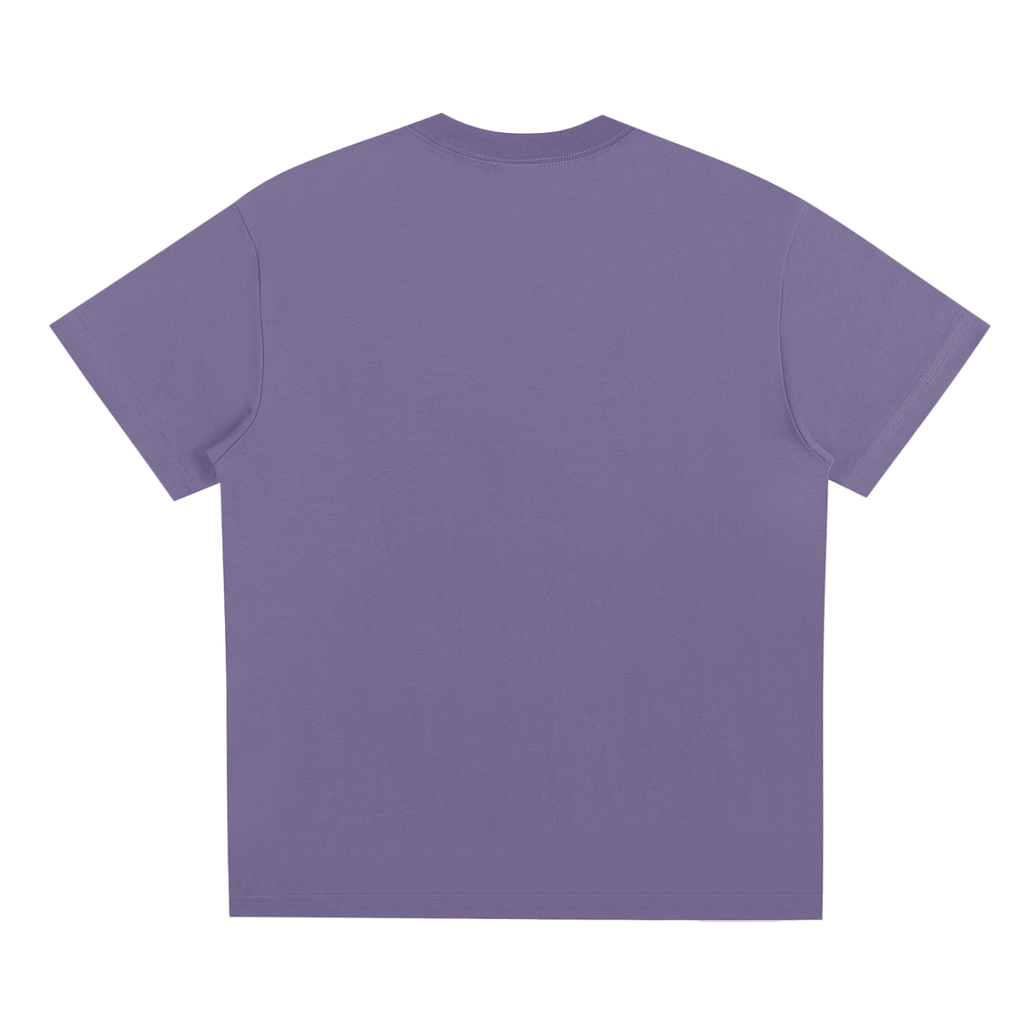 Supreme box logo purple tee