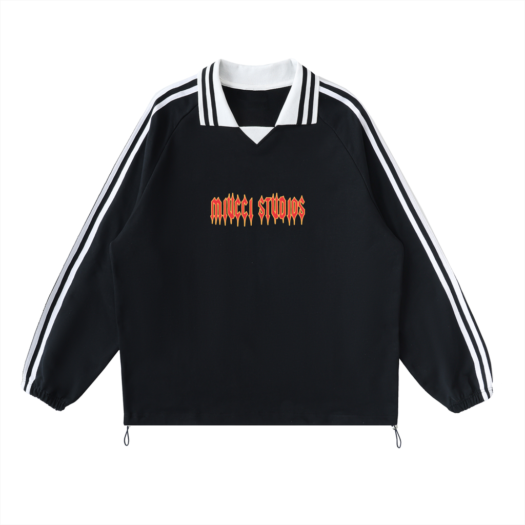 Blaze black striped sweatshirt
