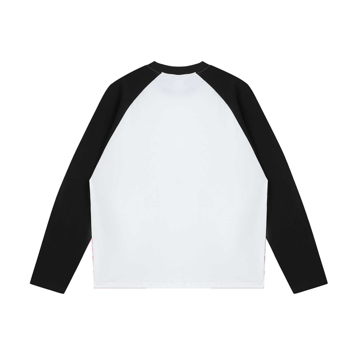 MS Two Tone Longsleeve White