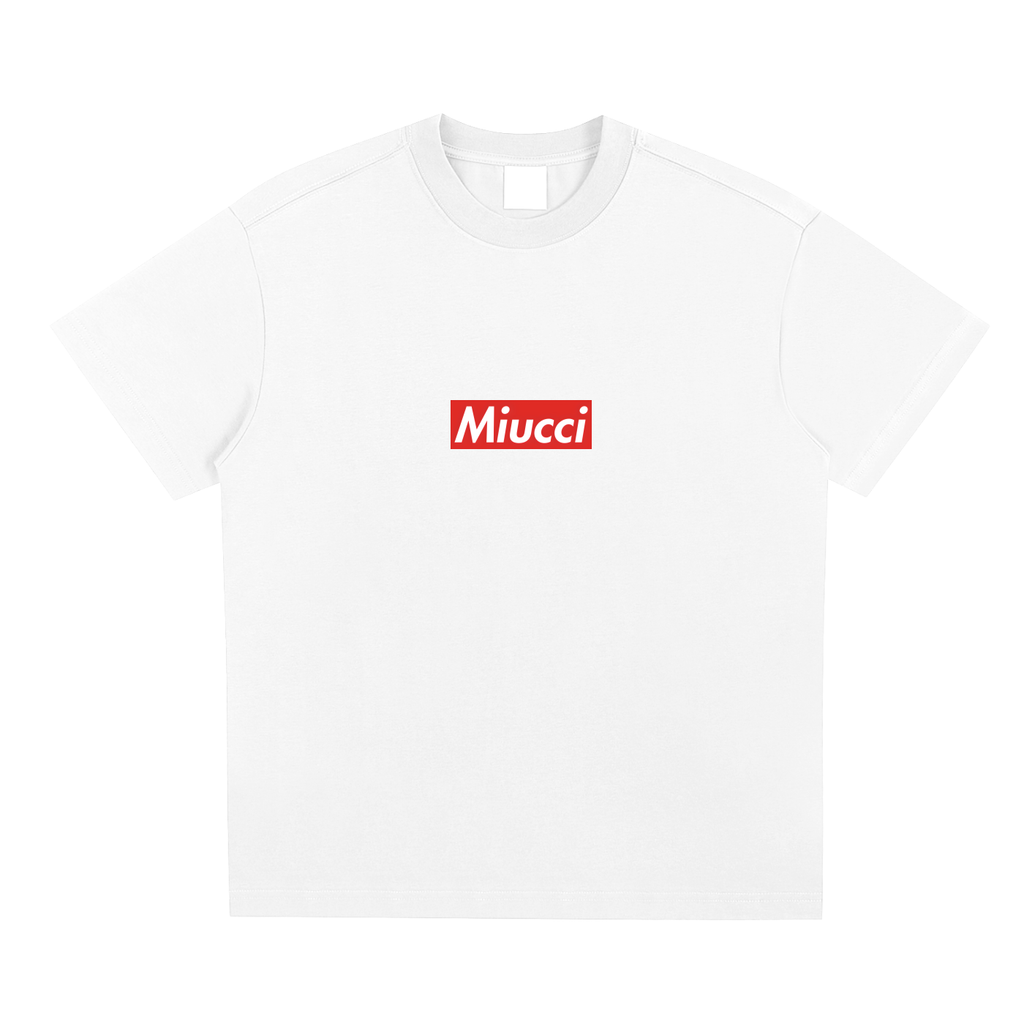Supreme box logo white tee